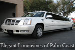 White Escalade Limousine